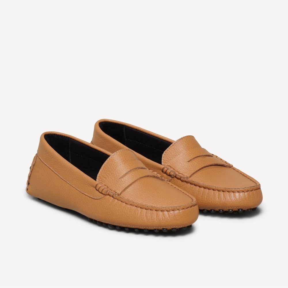 M.Gemi Brown Tan Pastoso Loafers - Never Worn